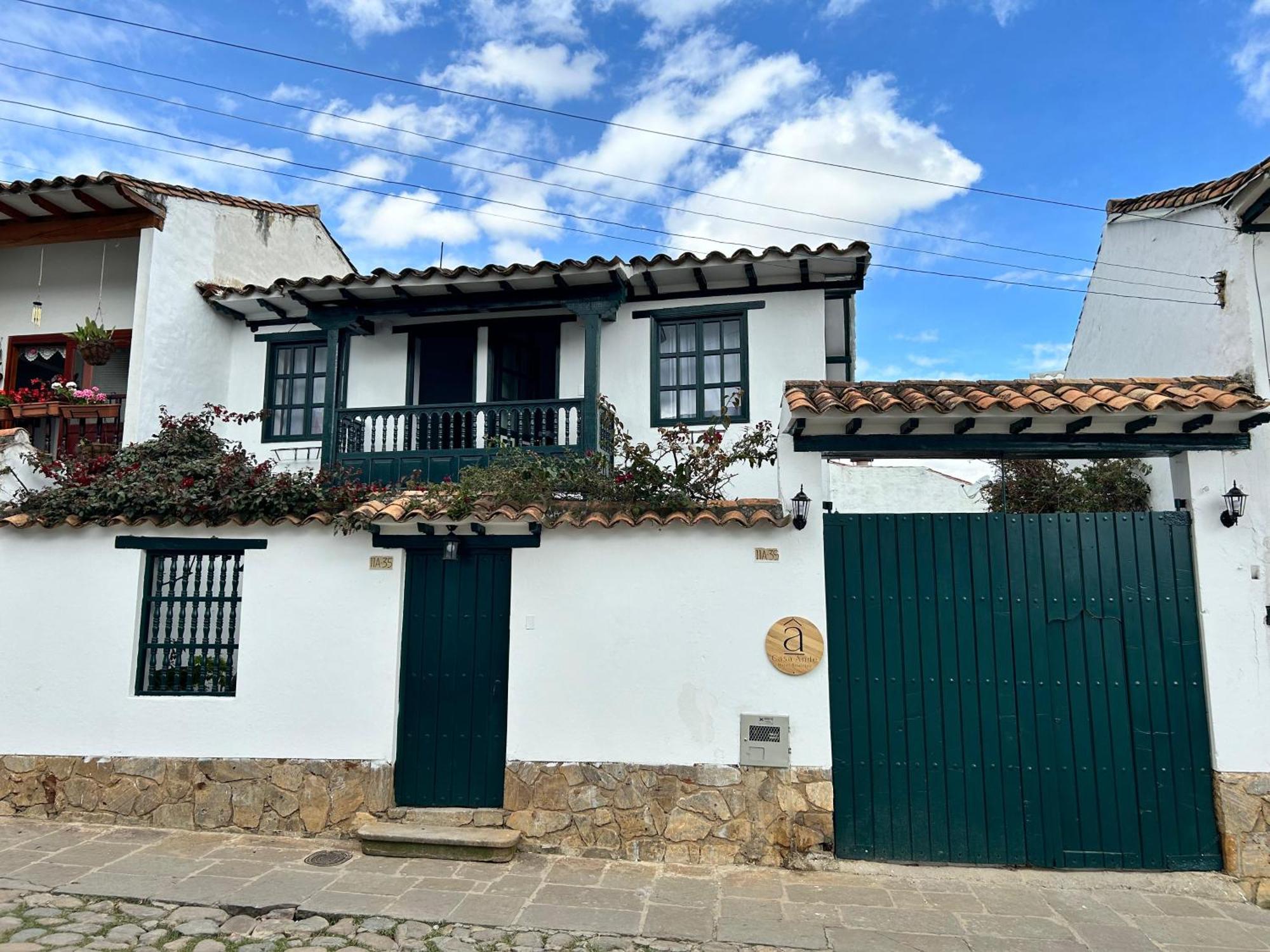 Casa Ande Hotel Boutique Villa de Leyva Bagian luar foto